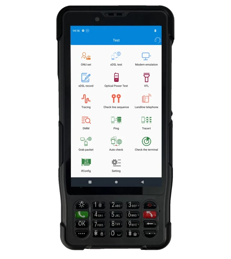 Telecom Test PDA xDSL Tester