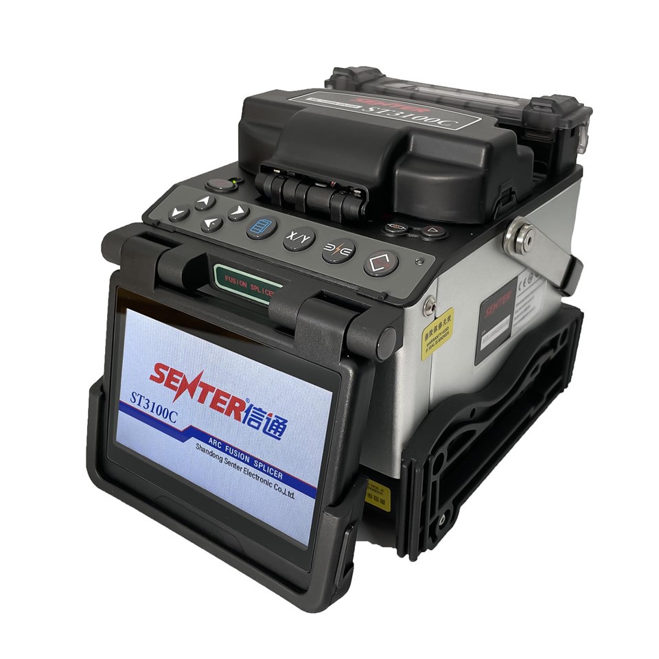 ST3100C FTTH Optical Fiber Fusion Splicer, Splicer Tshuab, Optical Fiber Splicer, Optical Fiber Splicing Tshuab